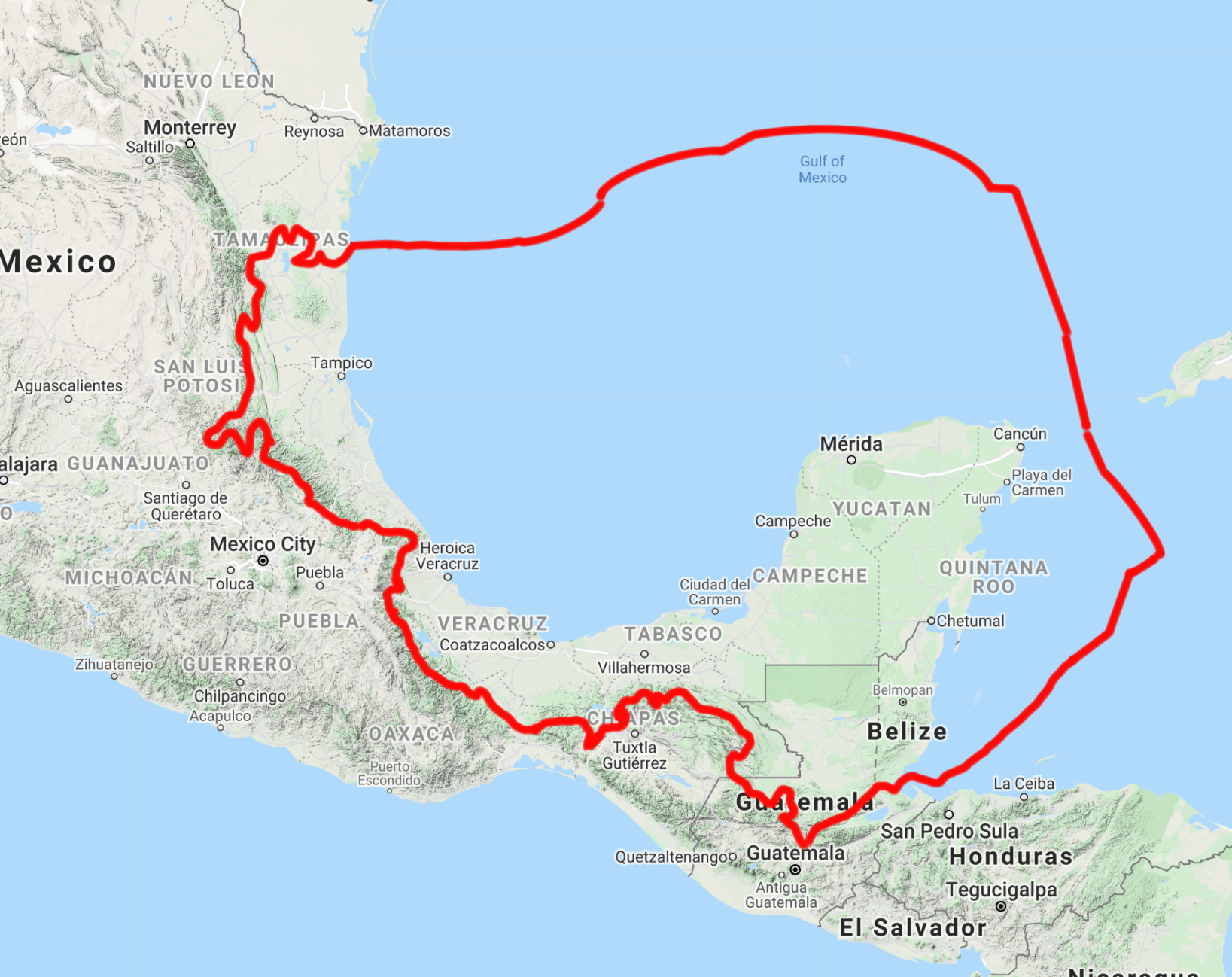 Yucatan And Veracruz Mixed Forests 